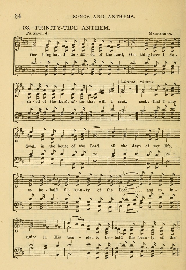 Choral praise: songs and anthems, for Sunday schools and choral societies. page 67