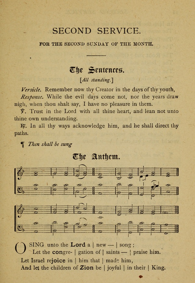 The Church Porch: a service book and hymnal for Sunday schools (Revised and enlarged edition) page 16
