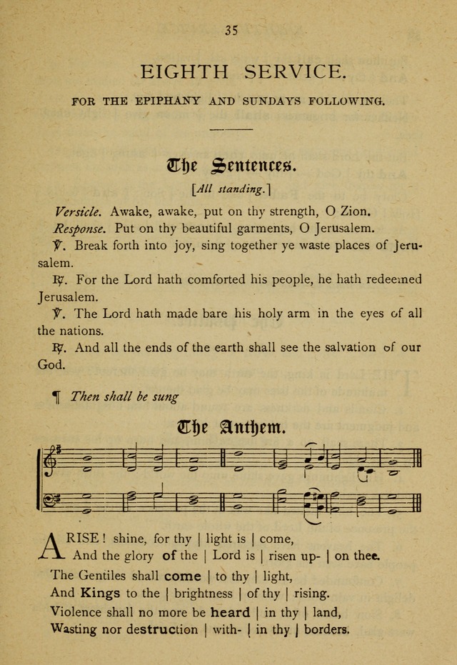 The Church Porch: a service book and hymnal for Sunday schools (Revised and enlarged edition) page 40