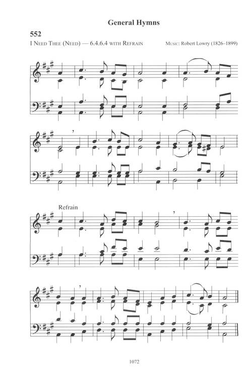CPWI Hymnal page 1064