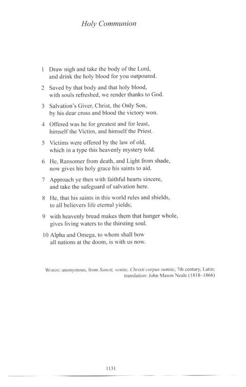 CPWI Hymnal page 1123