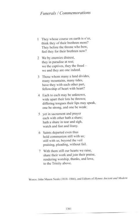 CPWI Hymnal page 1353