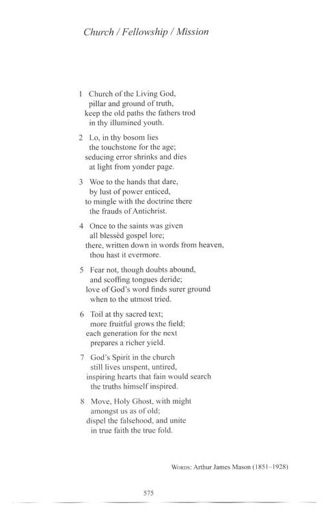 CPWI Hymnal page 571