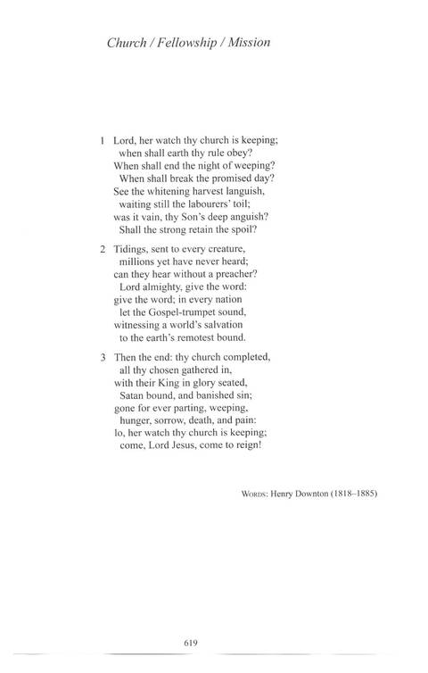 CPWI Hymnal page 615