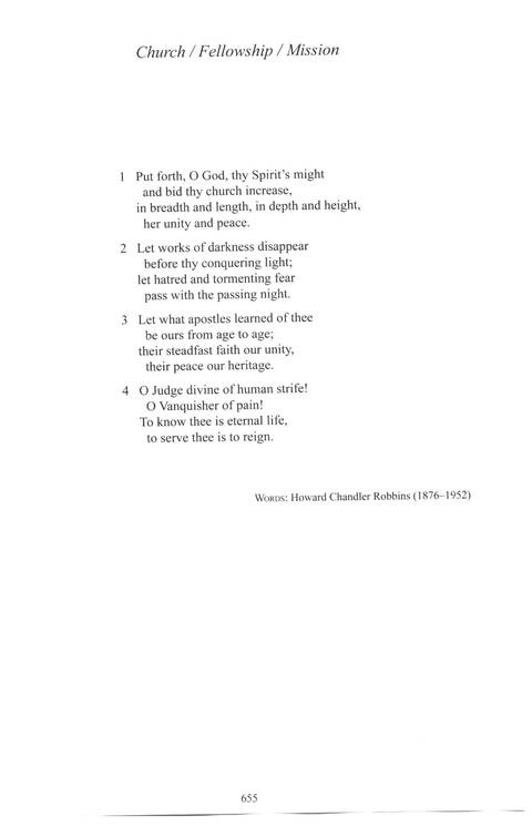 CPWI Hymnal page 651
