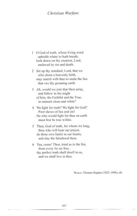 CPWI Hymnal 434b. O God of truth, whose living word | Hymnary.org