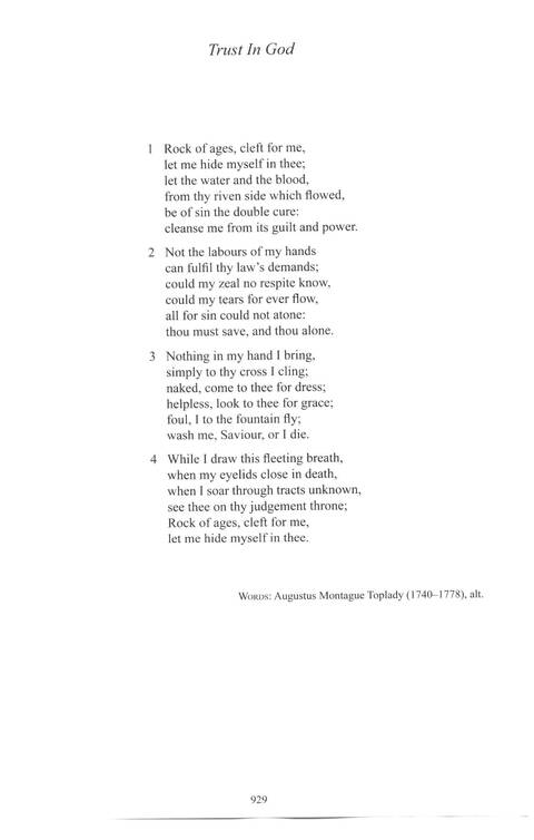 CPWI Hymnal page 921