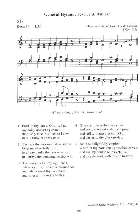 CPWI Hymnal page 996