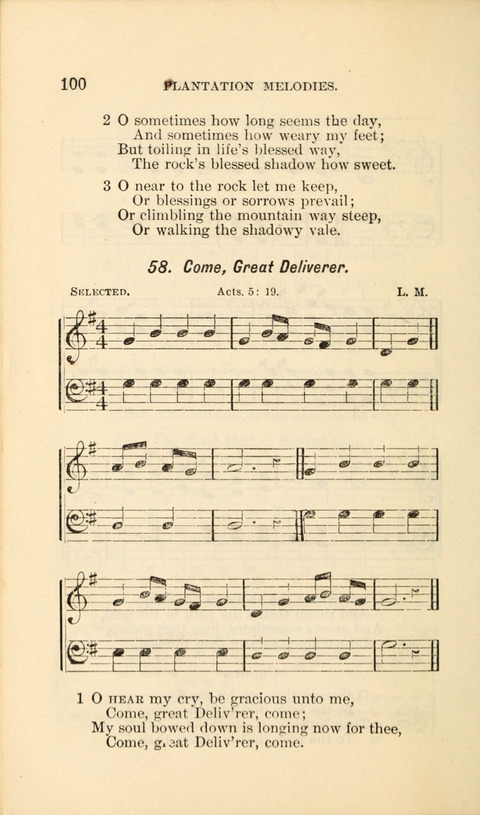 A Collection of Revival Hymns and Plantation Melodies page 106