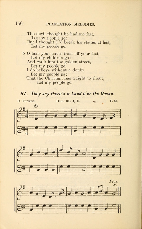A Collection of Revival Hymns and Plantation Melodies page 156