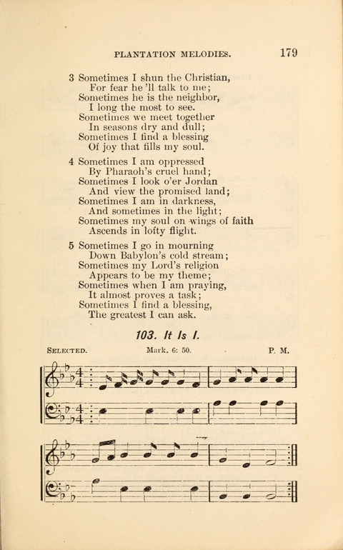 A Collection of Revival Hymns and Plantation Melodies page 185