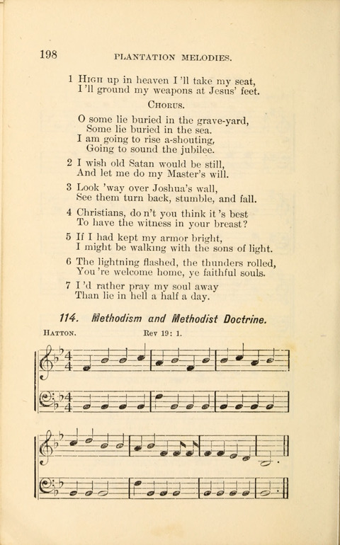 A Collection of Revival Hymns and Plantation Melodies page 204