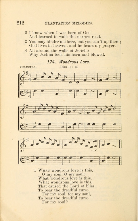 A Collection of Revival Hymns and Plantation Melodies page 218