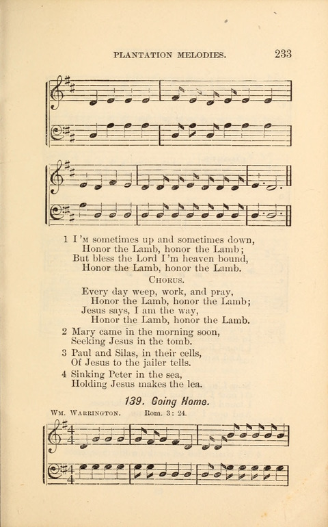 A Collection of Revival Hymns and Plantation Melodies page 239