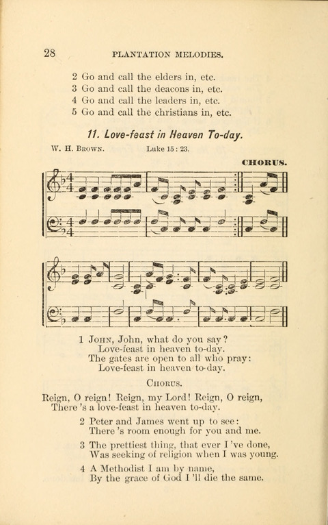 A Collection of Revival Hymns and Plantation Melodies page 34