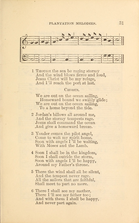 A Collection of Revival Hymns and Plantation Melodies page 37