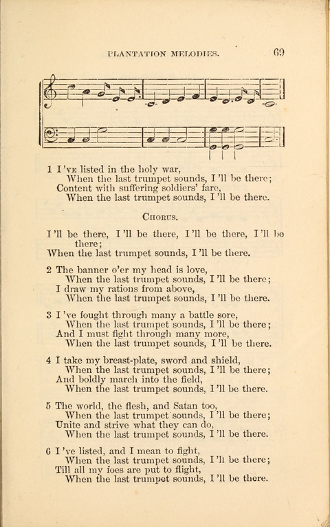A Collection of Revival Hymns and Plantation Melodies page 75