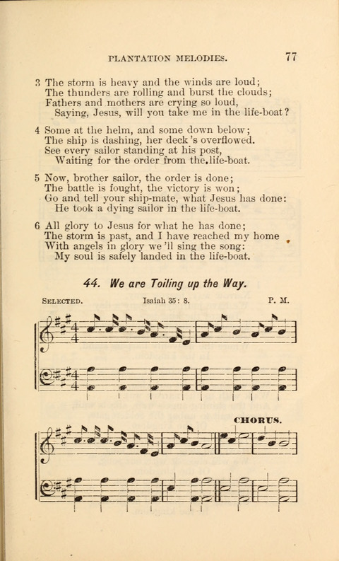 A Collection of Revival Hymns and Plantation Melodies page 83
