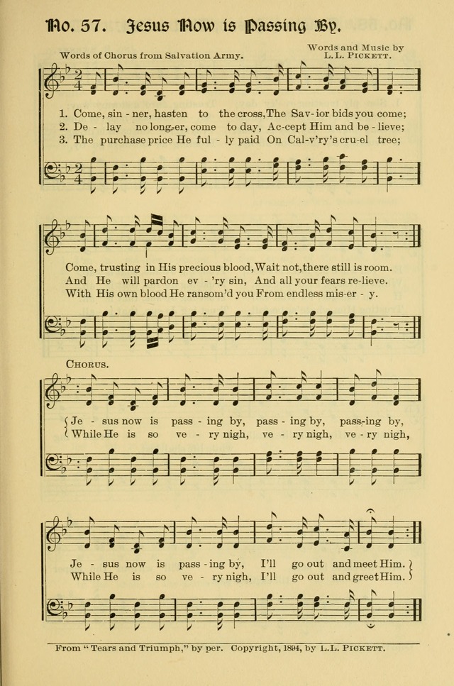 Celestial Showers No. 1, a collection of gospel songs used in Rev. I. Toliver