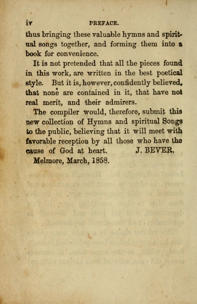 The Christian Songster: a collection of hymns and spiritual songs, usually sung at camp, prayer, and social meetings, and revivals of religion. Designed for all denominations page 9