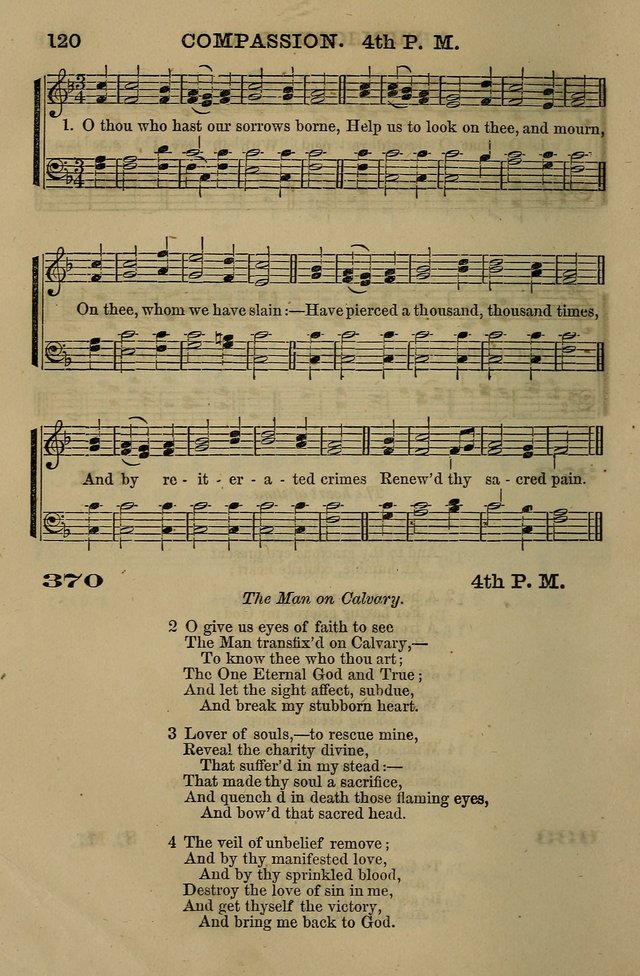 The Centenary Singer: a collection of hymns and tunes popular during the last one hundred years page 120