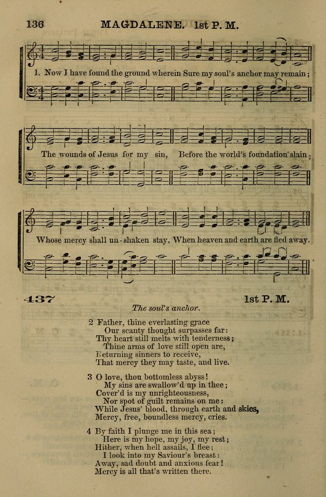 The Centenary Singer: a collection of hymns and tunes popular during the last one hundred years page 136