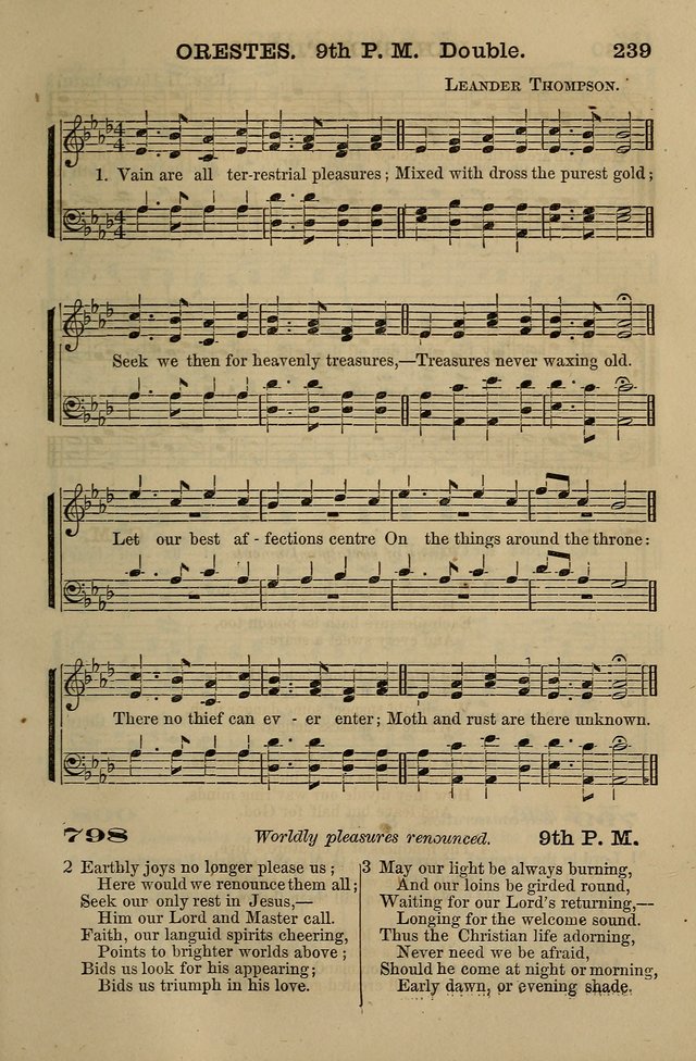The Centenary Singer: a collection of hymns and tunes popular during the last one hundred years page 239