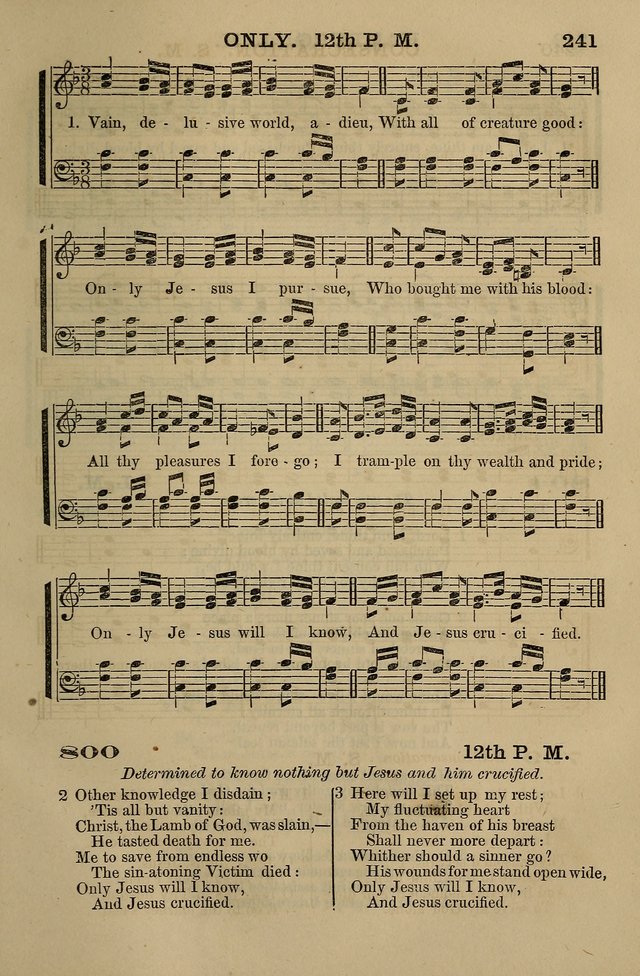 The Centenary Singer: a collection of hymns and tunes popular during the last one hundred years page 241