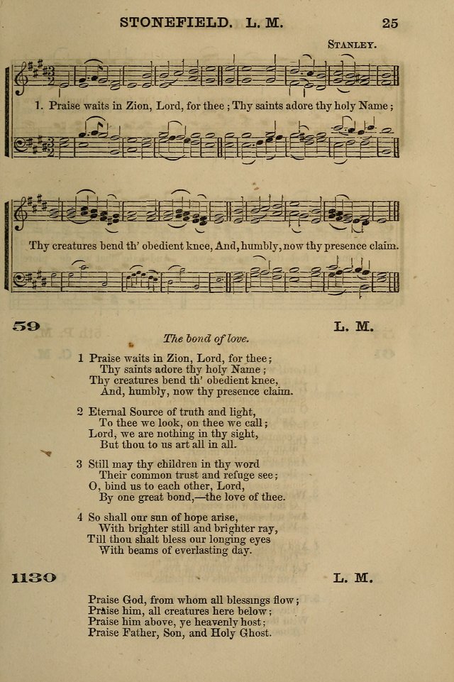 The Centenary Singer: a collection of hymns and tunes popular during the last one hundred years page 25