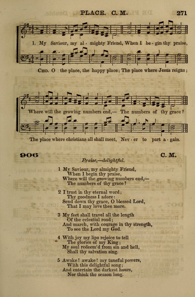 The Centenary Singer: a collection of hymns and tunes popular during the last one hundred years page 271