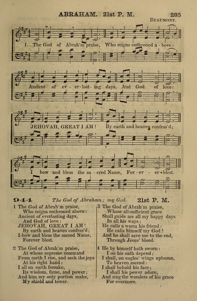 The Centenary Singer: a collection of hymns and tunes popular during the last one hundred years page 295