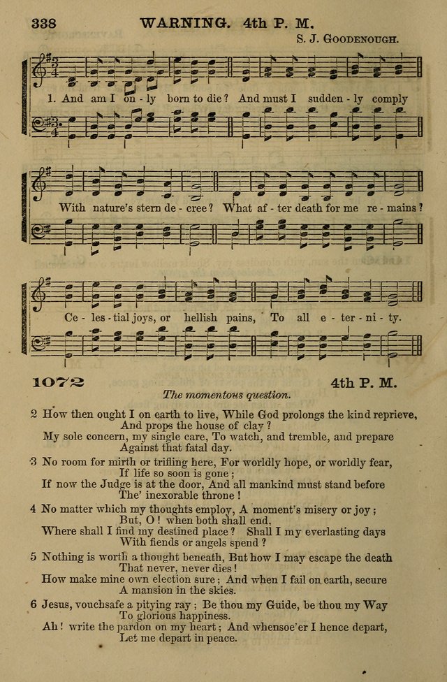 The Centenary Singer: a collection of hymns and tunes popular during the last one hundred years page 338