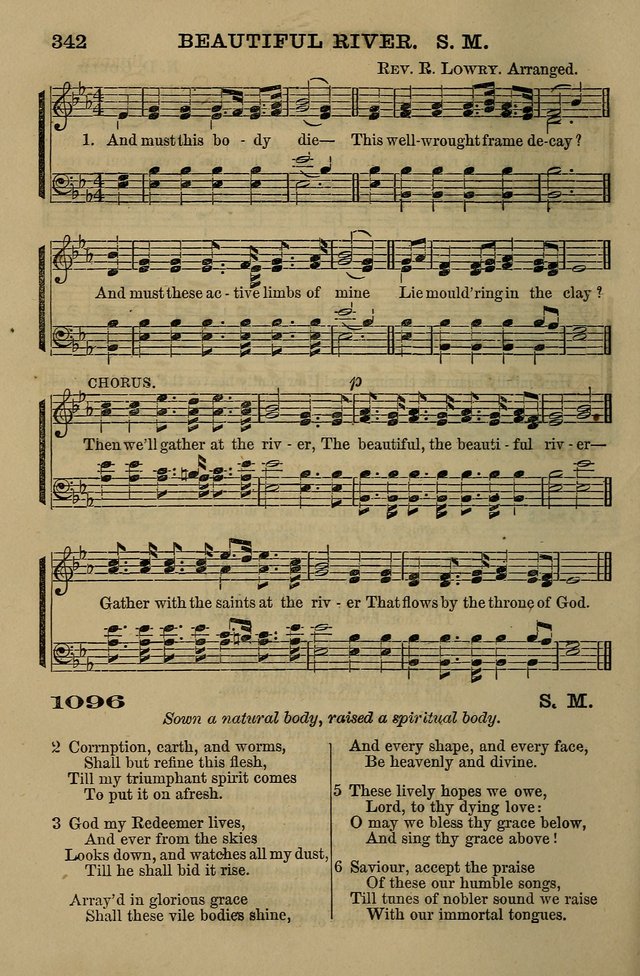 The Centenary Singer: a collection of hymns and tunes popular during the last one hundred years page 342