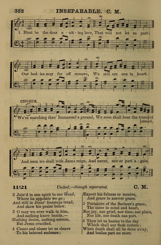 The Centenary Singer: a collection of hymns and tunes popular during the last one hundred years page 352