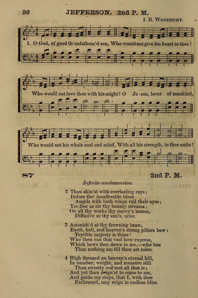 The Centenary Singer: a collection of hymns and tunes popular during the last one hundred years page 36