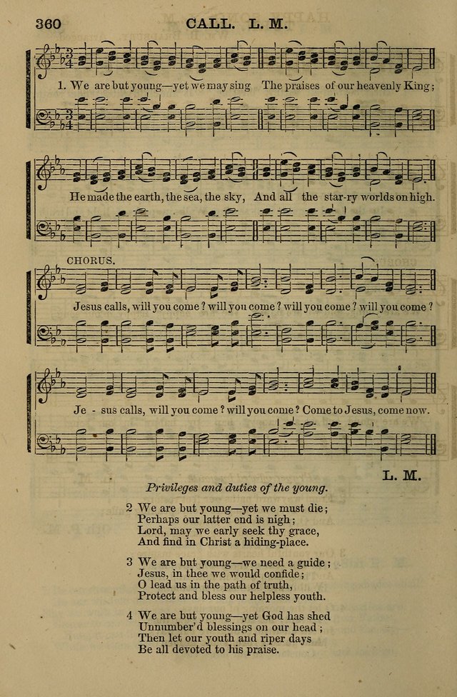 The Centenary Singer: a collection of hymns and tunes popular during the last one hundred years page 360