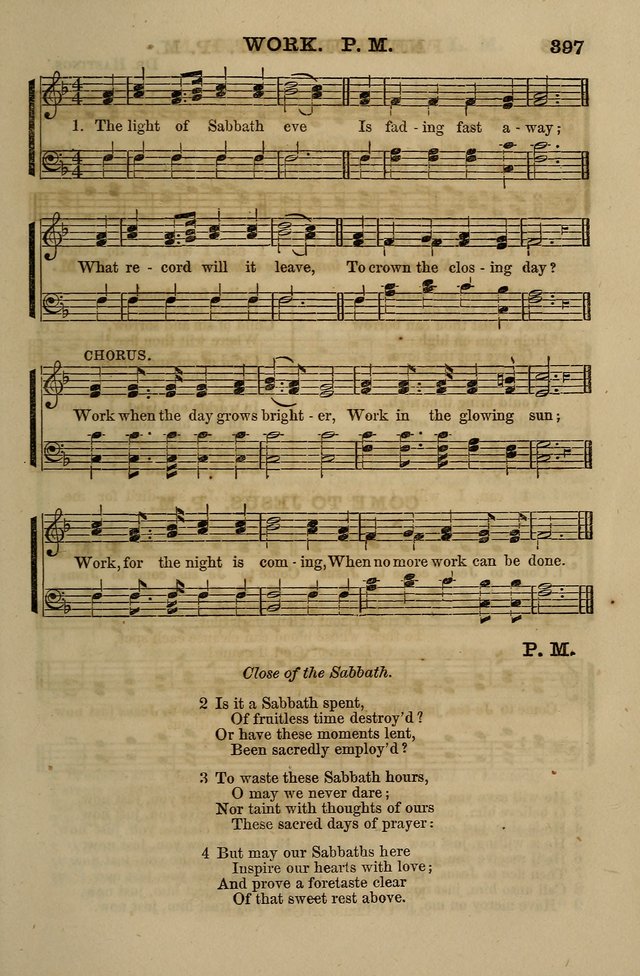 The Centenary Singer: a collection of hymns and tunes popular during the last one hundred years page 397