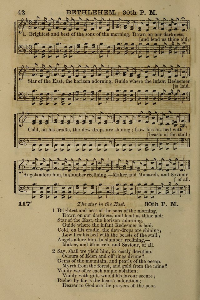 The Centenary Singer: a collection of hymns and tunes popular during the last one hundred years page 42
