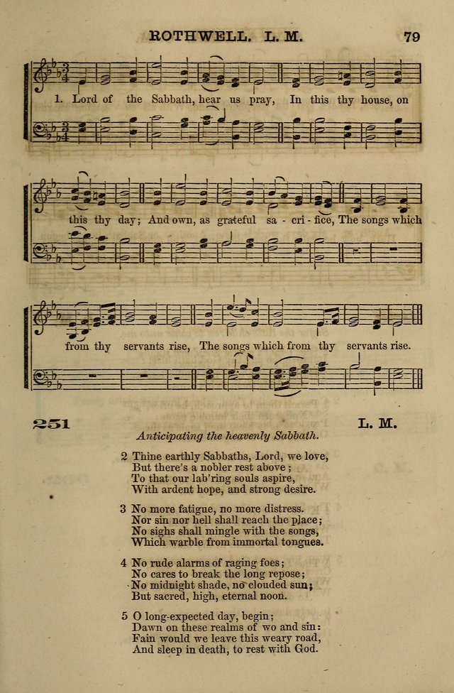 The Centenary Singer: a collection of hymns and tunes popular during the last one hundred years page 79