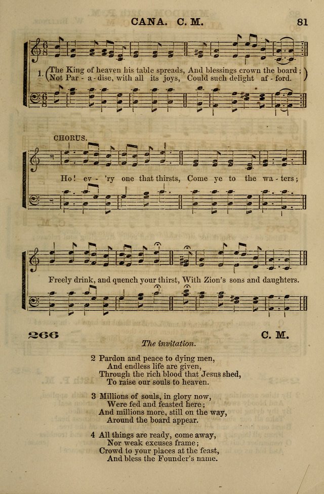 The Centenary Singer: a collection of hymns and tunes popular during the last one hundred years page 81