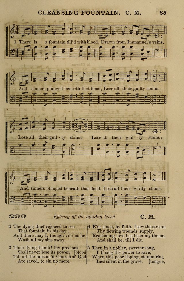 The Centenary Singer: a collection of hymns and tunes popular during the last one hundred years page 85