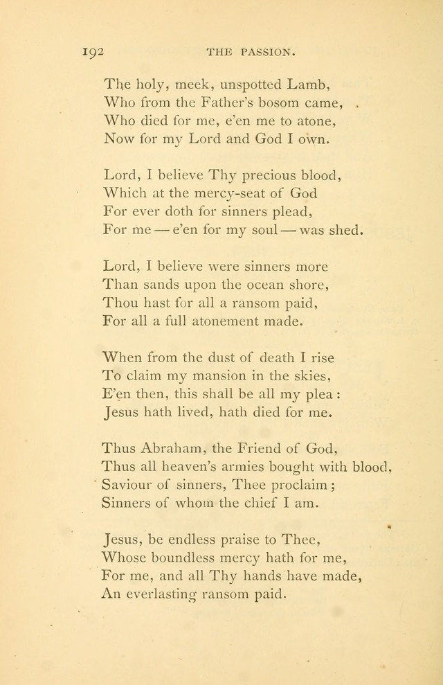 Christ in Song page 192