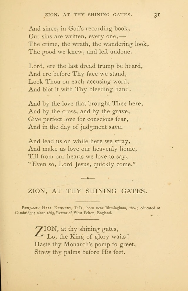 Christ in Song page 31