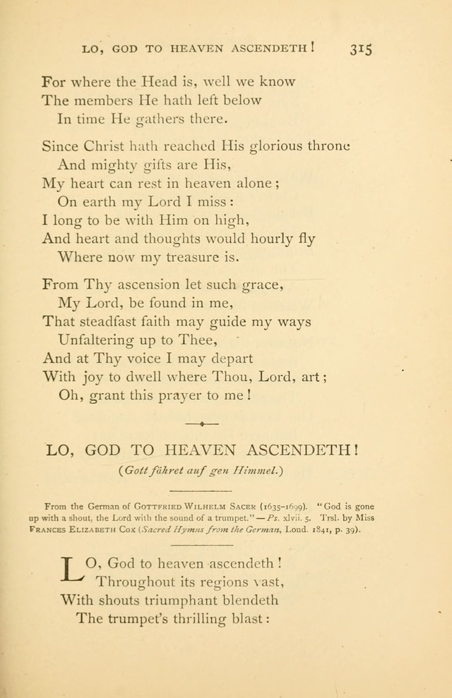 Christ in Song page 315