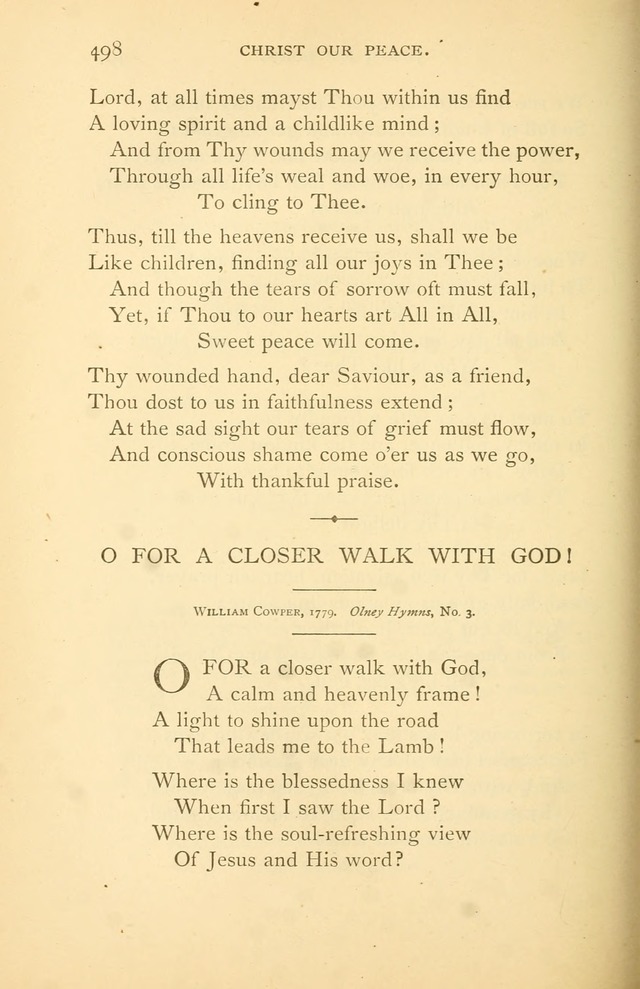 Christ in Song page 498