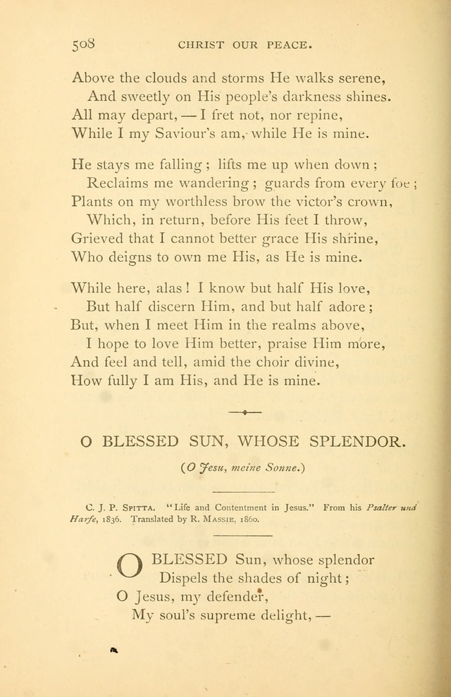 Christ in Song page 508