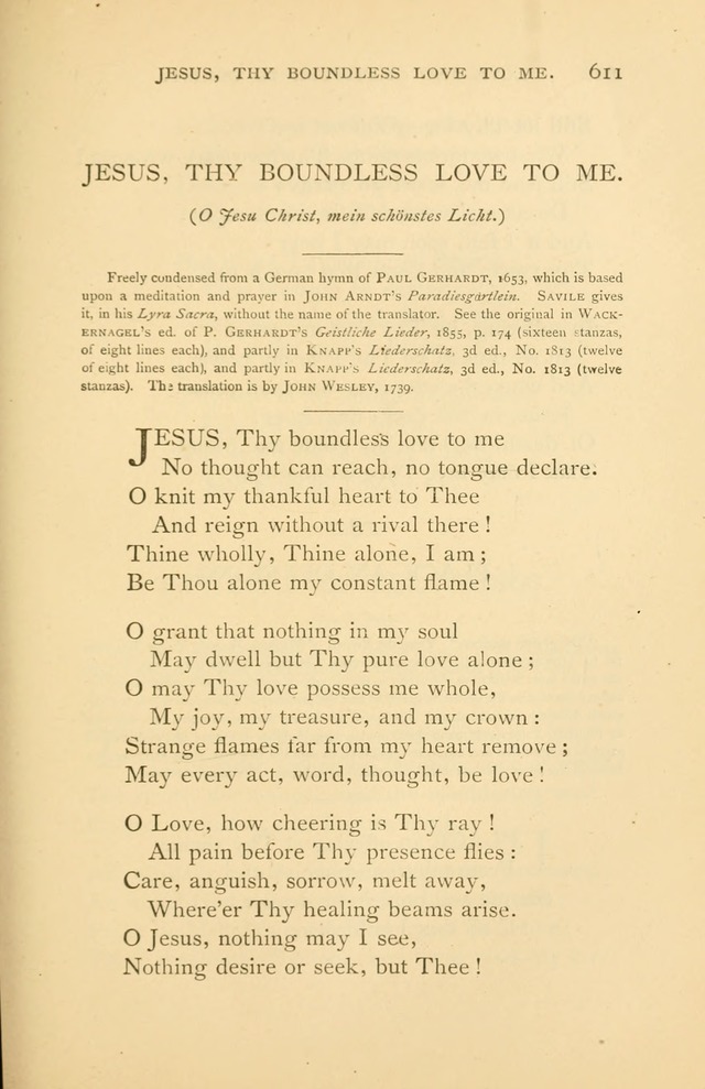 Christ in Song page 611