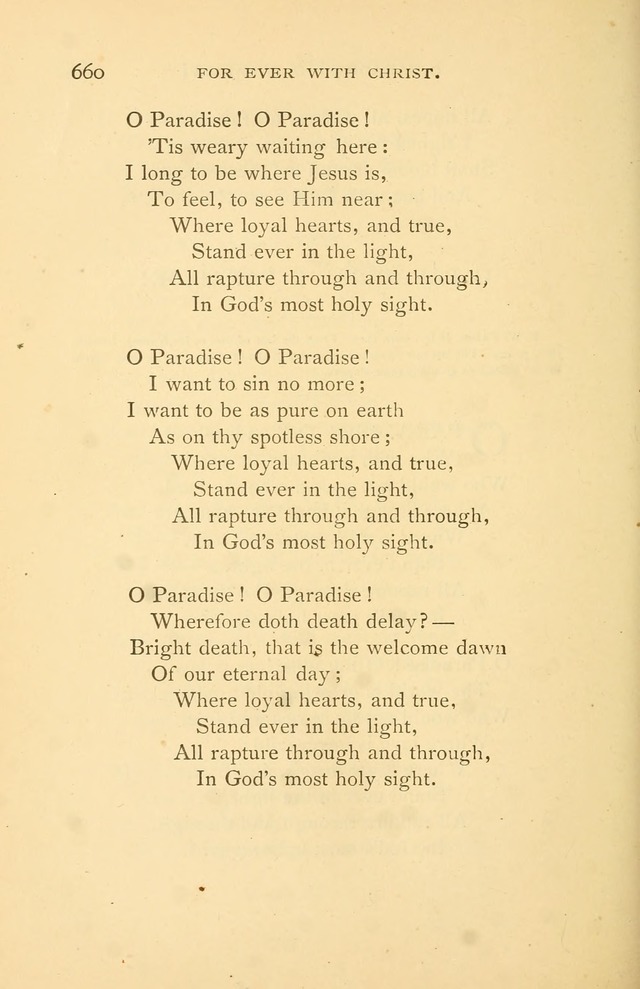 Christ in Song page 660