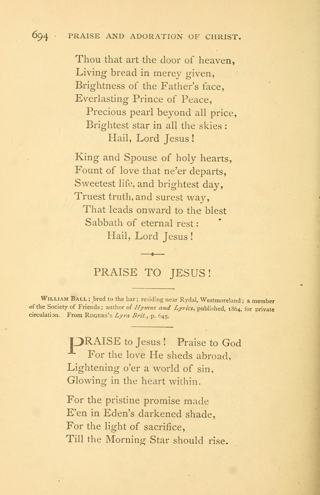 Christ in Song page 694