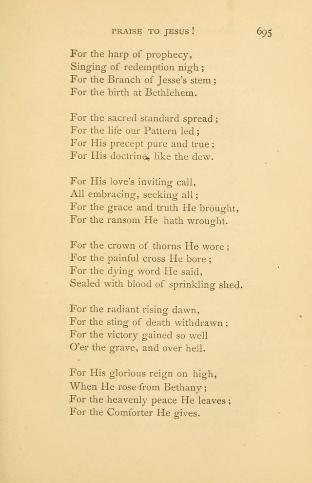 Christ in Song page 695